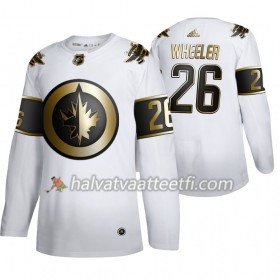 Miesten NHL Winnipeg Jets Pelipaita Blake Wheeler 26 Adidas 2019-20 Golden Edition Valkoinen Authentic